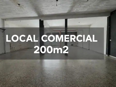 LOCAL COMERCIAL ALQUILER EL PALOMAR 200 M2