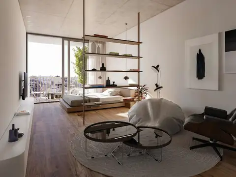 Monoambiente con balcón. Amenities | Palermo, Venta