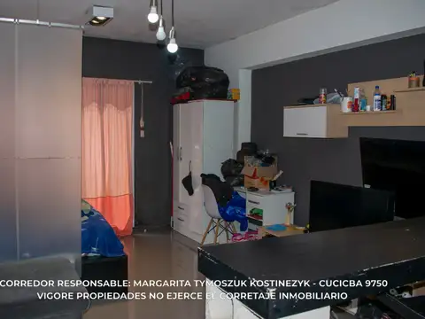 Departamento en Venta de 1 dormitorio