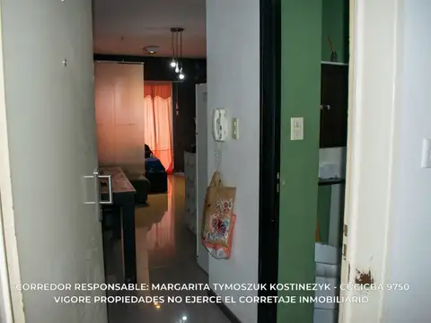 Departamento Monoambiente con 1 baño