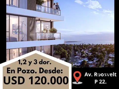 Apartamentos en Pozo, More Atlàntico, 1 a 3 dorm. PDE