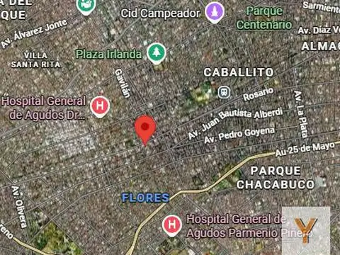 Departamento 3 ambientes con 2 baños