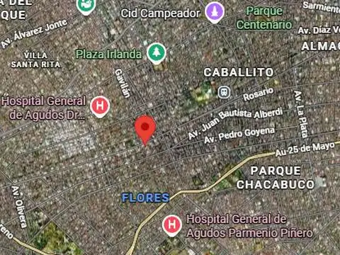 Departamento 3 ambientes con 2 baños
