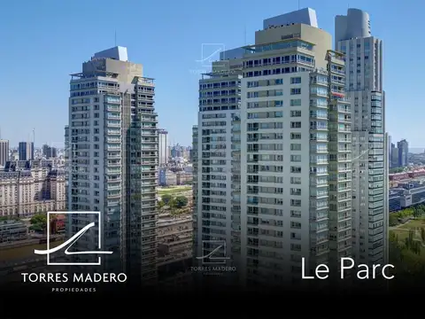 LE PARC Alquiler depto de 2 dormitorios piso alto y cochera !!
