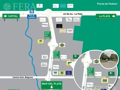 Venta Terreno de 650 m2 en Barrio Fincas de Hudson- Berazategui