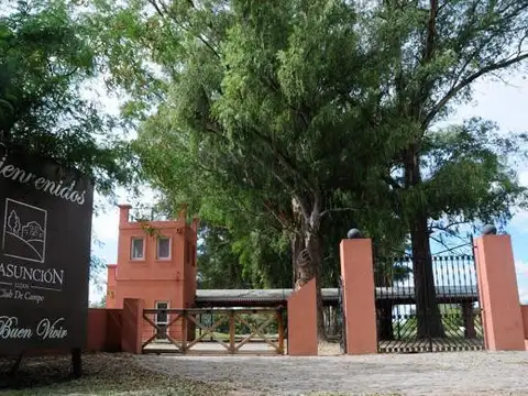 VENTA DE TERRENO EN CLUB DE CAMPO LA ASUNCION