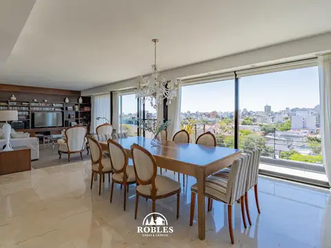 Departamento en edificio de categoría, en Los Troncos.