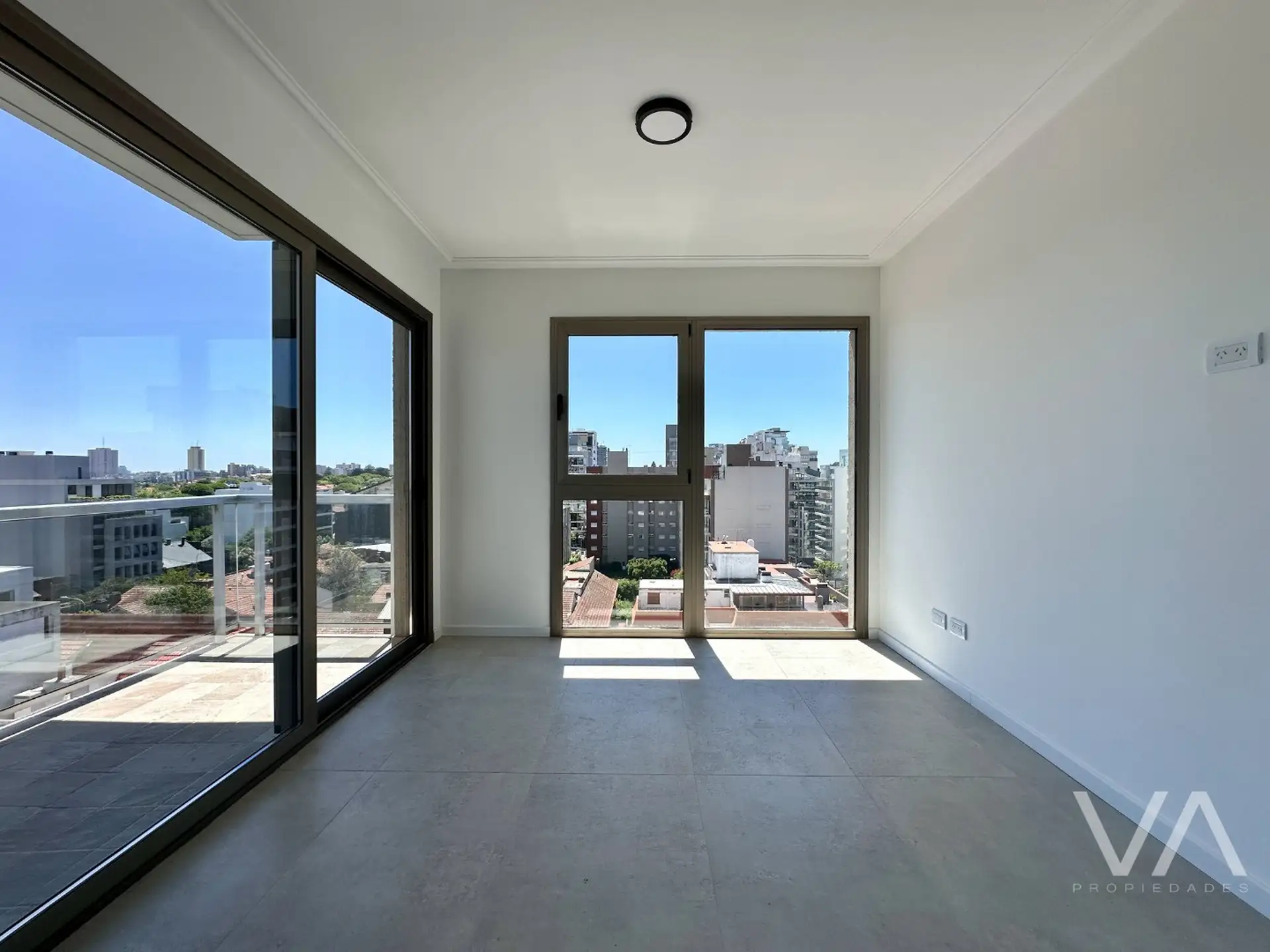 Depto 2 amb a estrenar, 62m² en Playa Grande con balcón y gimnasio