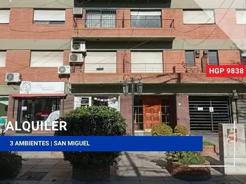 Departamento en Alquiler en San Miguel, Partido de San Miguel
