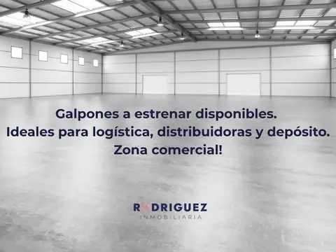 Alquiler de 3 galpones juntos o por separado