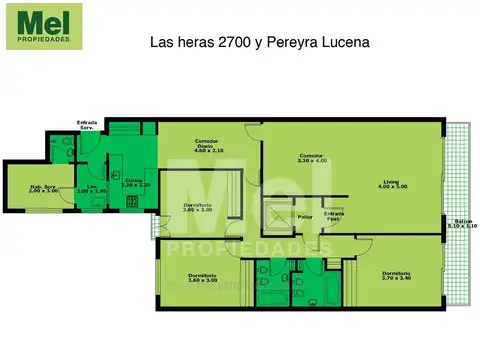 Avenida General Las Heras 2700