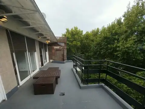 Departamento en Palermo Hollywood 3 ambientes con balcon terraza al frente