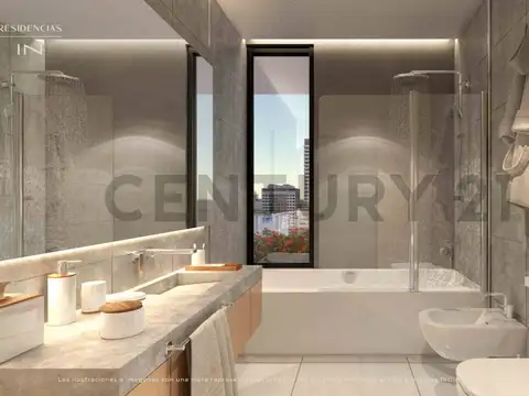 Palermo Chico Venta 2 ambientes en Torre Bulnes