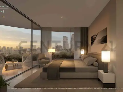 Departamento en Venta de 1 dormitorio