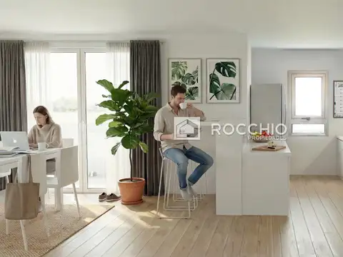 Departamento 4 ambientes con 2 baños