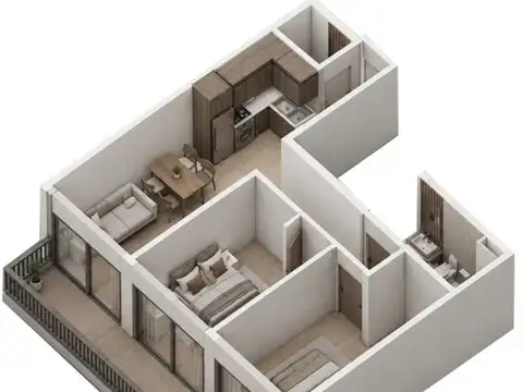 Departamento en Venta A Estrenar