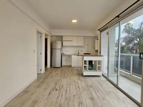 Departamento 2 ambientes con 2 baños