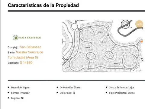 Terreno en Venta en Zelaya, Partido de Pilar