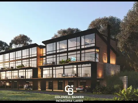 VENTA Dpto Premium 100m2 - 3 amb. Vista Al Lago - Desarrollo Casa Grande Módulo 3 Villa la Angostura