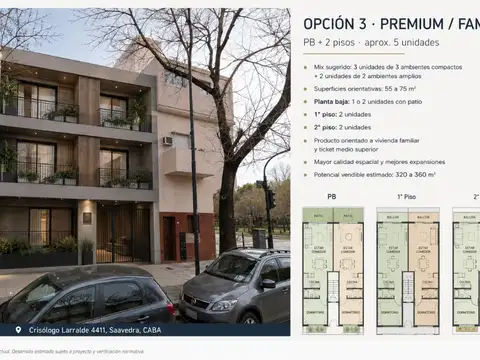 Terreno en Venta en Saavedra, USD 230.000