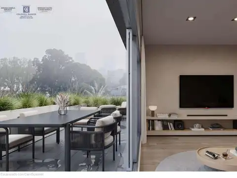 Departamento 3 ambientes con 2 baños