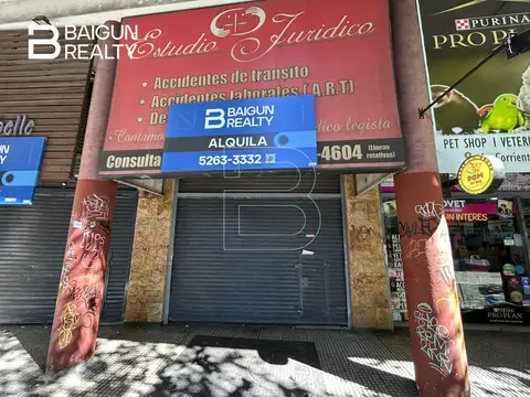 LOCAL COMERCIAL EN ALQUILER, ZONA ALMAGRO