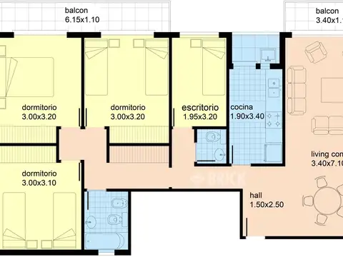 OLAZABAL al 2800 8°