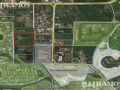 Macrolote en venta de 50.000 m2 en la zona de Nordelta
