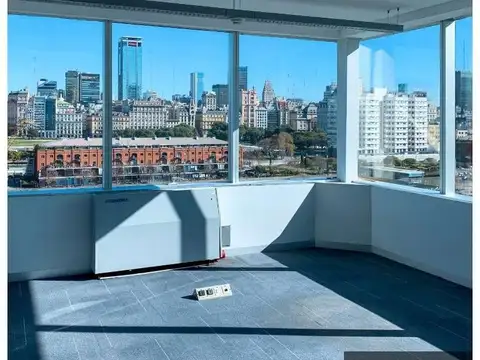 Oficina en venta con vista al río – Planta libre de 391 m² en torre Triple A, con 2 cocheras en Puerto Madero!!!