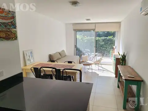 Departamento 2 ambientes con 1 baño