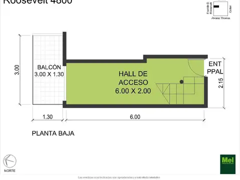 Departamento en Venta de 2 dormitorios