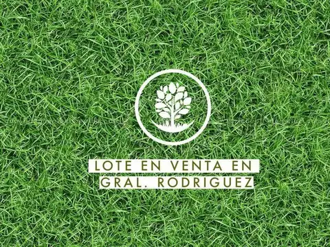 Lote en Venta en General Rodriguez
