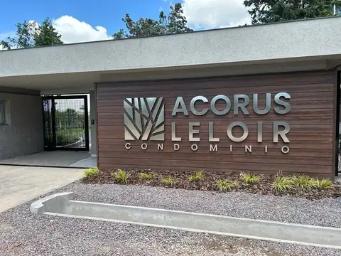 DEPARTAMENTO 2 AMBIENTES VENTA ACORUS  PARQUE LELOIRLELOIR 