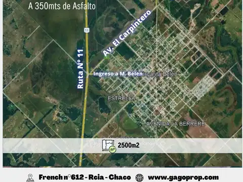 Terreno en Venta de 1000,0 m2