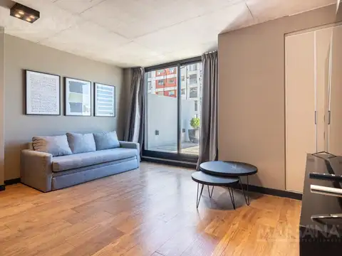 Venta  departamento 2 ambientes con terraza propia -Palermo Hollywood