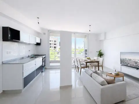 VENTA DEPARTAMENTO A ESTRENAR DE 2 AMBIENTES CON BALCON Y PARRILLA EN VILLA DEL PARQUE