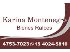 KARINA MONTENEGRO BIENES RAÍCES