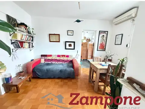 Departamento 2 ambientes con 1 baño