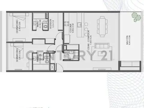 Aqua Marina Nordelta 3 amb con vista al río