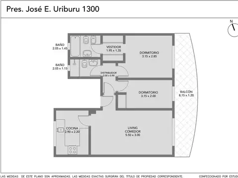 Departamento en Venta en Recoleta, USD 240.000