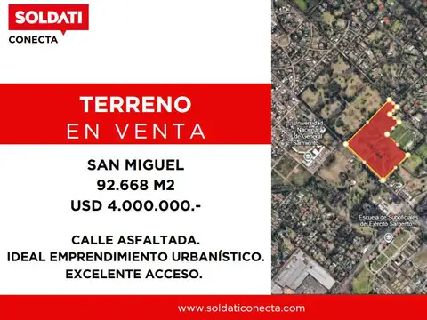 Terreno en Venta - San Miguel