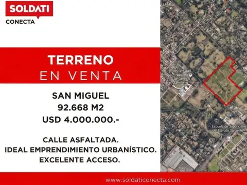 Terreno en Venta - San Miguel