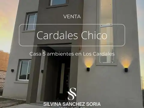 CASA EN VENTA 5 AMBIENTES EN BARRIO SEMICERRADO CARDALES CHICO, LOS CARDALES