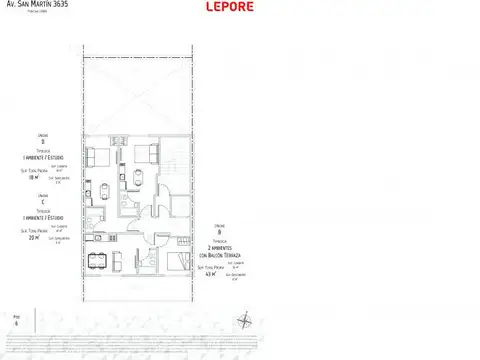 Avenida San Martín 3600, Piso 1