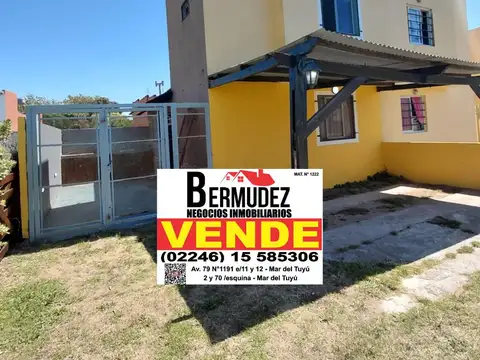 Venta Chalet 4 Ambientes Calle 89 Entre 5 Y 6 Mar Del Tuyu