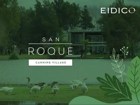Venta Lote en San Roque, Village Canning|Totalmente abonado. 672mts. OPORTUNIDAD!
