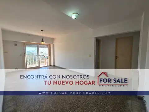 Departamento 2 Ambientes Al Frente con Balcón Aterrazado