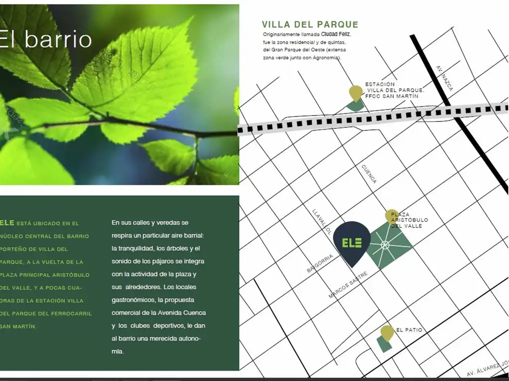 BO.ELE Llavallol 2564 de  1 y 2 Dormitorios