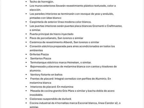 Casa en Venta A Estrenar