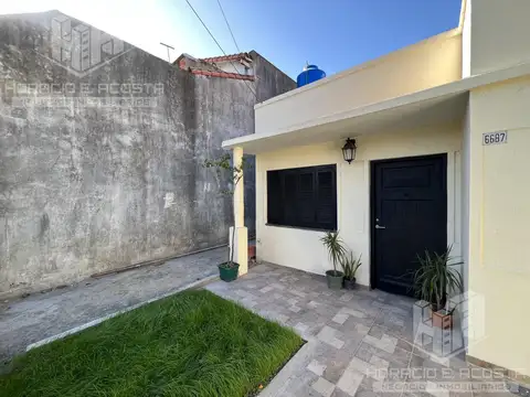 Casa con jardin y patio de 3 ambientes  en Chilavert